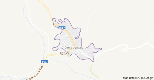 Konya Derebucak Uydu Görüntüsü ve Haritası