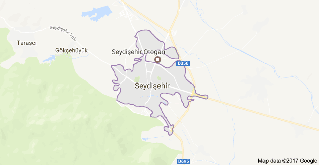 Konya Seydişehir Uydu Görüntüsü ve Haritası