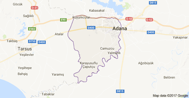 Adana Seyhan Uydu Görüntüsü