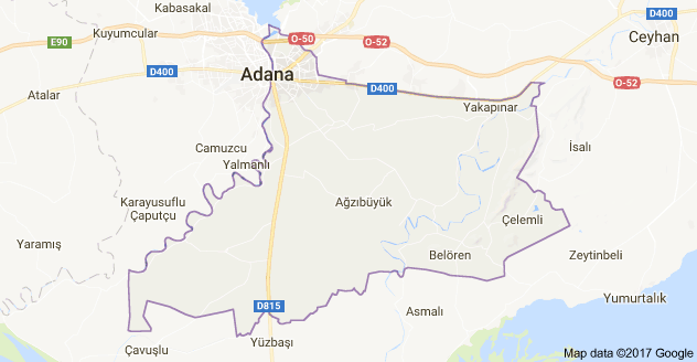 Adana Yüreğir Uydu Görüntüsü