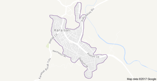 Karaisalı Uydu Görüntüsü Uydu Harita Adana
