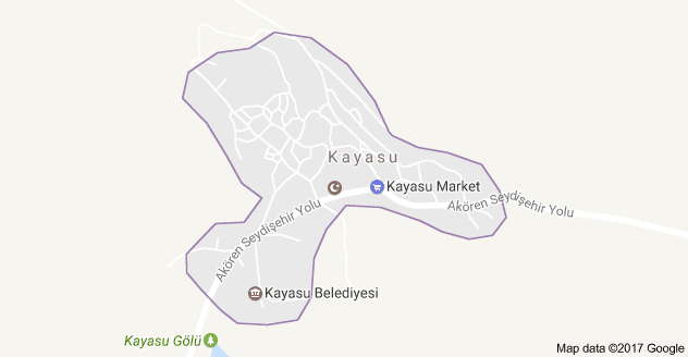 Akören Kayasu Mahallesi Uydu Görüntüsü ve Haritası