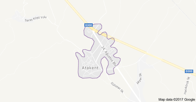 Akşehir Atakent Mahallesi Uydu Görüntüsü ve Haritası