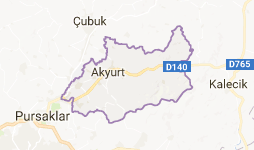 Akyurt Uydu Görüntüsü Ankara