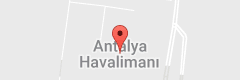 Antalya Havalimanı Uydu Görüntüsü