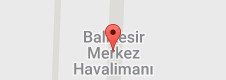 Balıkesir Merkez Havalimanı Uydu Görüntüsü