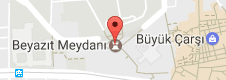 Beyazıt Meydanı Uydu Görüntüsü, Harita