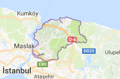 İstanbul Beykoz Uydu Görüntüsü