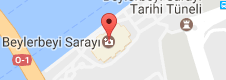 Beylerbeyi Sarayı Uydu Görüntüsü, Harita