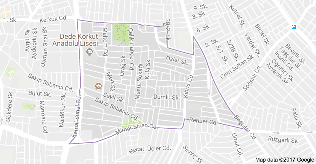 Cumhuriyet Mahallesi Uydu Görüntüsü Haritası Bahçelievler İstanbul