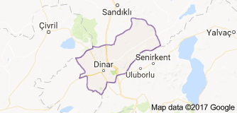 Dinar Uydu Görüntüsü izle Afyonkarahisar