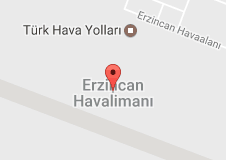 Erzincan Havalimanı Uydu Görüntüsü