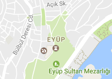 Eyüp Uydu Görüntüsü ve Haritası