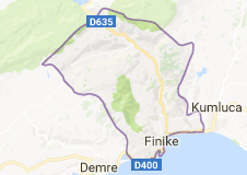 Finike Uydu Görüntüsü Uydu Haritası Antalya