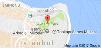 Gülhane Parkı Uydu Görüntüsü, Harita