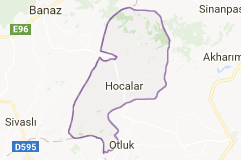 Hocalar Uydu Görüntüsü izle Afyonkarahisar