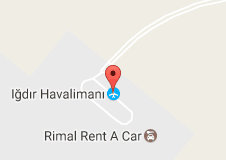 Iğdır Şehit Bülent Aydın Havalimanı Uydu Görüntüsü