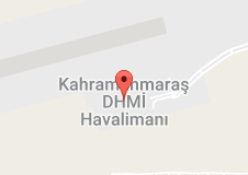 Kahramanmaraş Havalimanı Uydu Görüntüsü