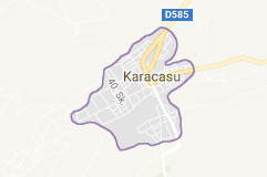 Karacasu Uydu Görüntüsü Uydu Haritası Aydın
