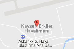 Kayseri Havaalanı Uydu Görüntüsü Uydu Haritası