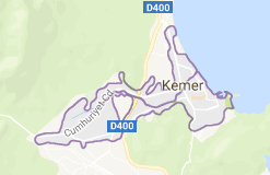 Kemer Uydu Görüntüsü Uydu Haritası Antalya