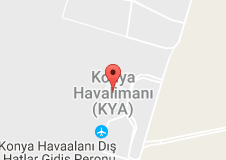 Konya Havalimanı Uydu Görüntüsü