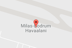 Milas-Bodrum Havalimanı Uydu Görüntüsü