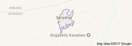 Sarıyahşi Uydu Görüntüsü Aksaray
