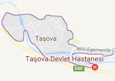 Taşova Uydu Görüntüsü Amasya