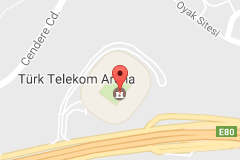 Türk Telekom Arena Uydu Görüntüsü, Haritası, Nerede