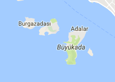 İstanbul Adalar Uydu Görüntüsü