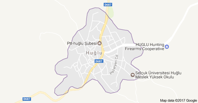 Beyşehir Huğlu Uydu Görüntüsü