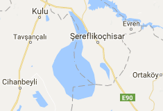 Tuz Gölü Uydu Görüntüsü ve Haritası