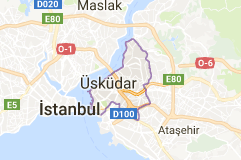 İstanbul Üsküdar Uydu Görüntüsü