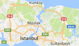 İstanbul Boğazı Uydu Görüntüsü ve Harita