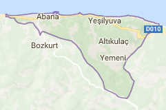 Abana Uydu Görüntüsü Uydu Haritası Kastamonu