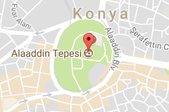 Alaaddin Tepesi Uydu Görüntüsü Uydu Haritası Konya