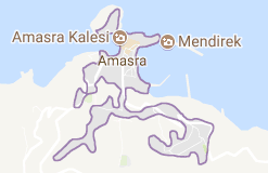 Amasra Uydu Görüntüsü Uydu Haritası Bartın