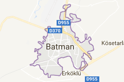 Batman Uydu Görüntüsü Uydu Haritası izle