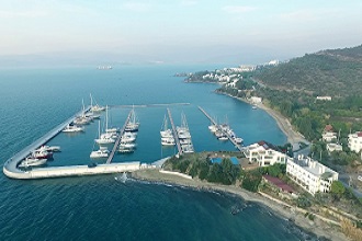 Bodrum Güllük Egesu Marina Havadan Kamera İzle