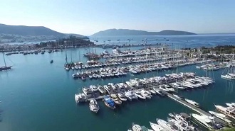 Bodrum Marina Havadan Kamera İzle