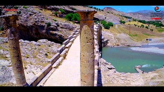 Adıyaman Cendere Köprüsü Havadan Kamera İzle