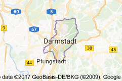 Darmstadt Uydu Görüntüsü Uydu Haritası Almanya