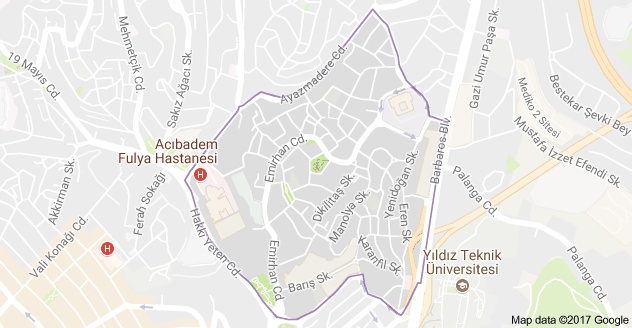 Dikilitaş Mahallesi Nerede Nasıl Giderim Harita Beşiktaş
