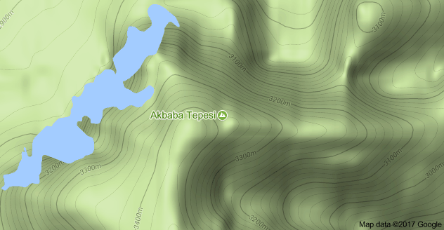 Erzincan Akbaba Tepesi Uydu Görüntüsü Uydu Haritası