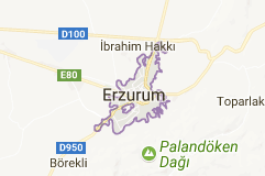 Erzurum Uydu Görüntüsü Uydu Haritası