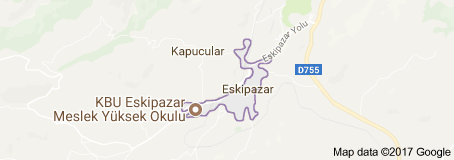Eskipazar Uydu Görüntüsü Ve Haritası Karabük