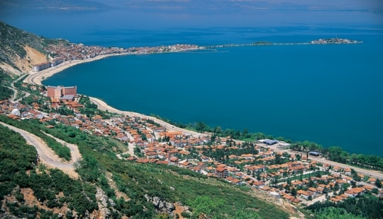 Eğirdir Altınkum Plajı Uydu Görüntüsü ve Haritası Isparta