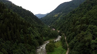 Fırtına Vadisi ve Ayder Yaylası Havadan Kamera İzle