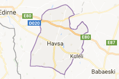 Havsa Uydu Görüntüsü Uydu Haritası Edirne
